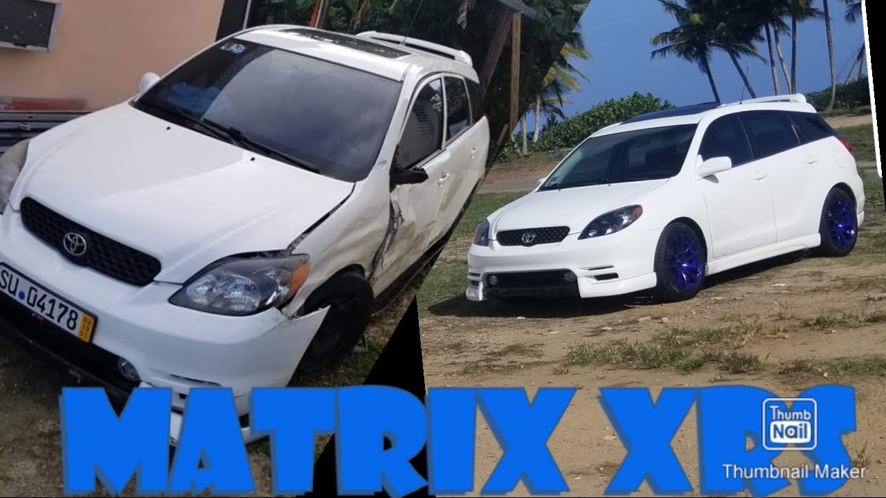 Toyota Matrix Xrs rebuild - YouTube