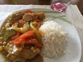 Vegetable curry sauce with white rice Mp3