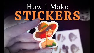 How I Make Stickers Home Diy
