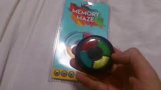Unboxing Memory Maze Game