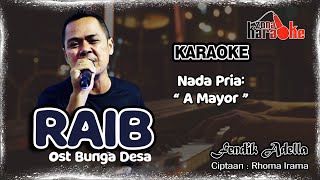 Raib (Ost Bunga Desa) - Fendik Adella | Karaoke Koplo NADA Cowok