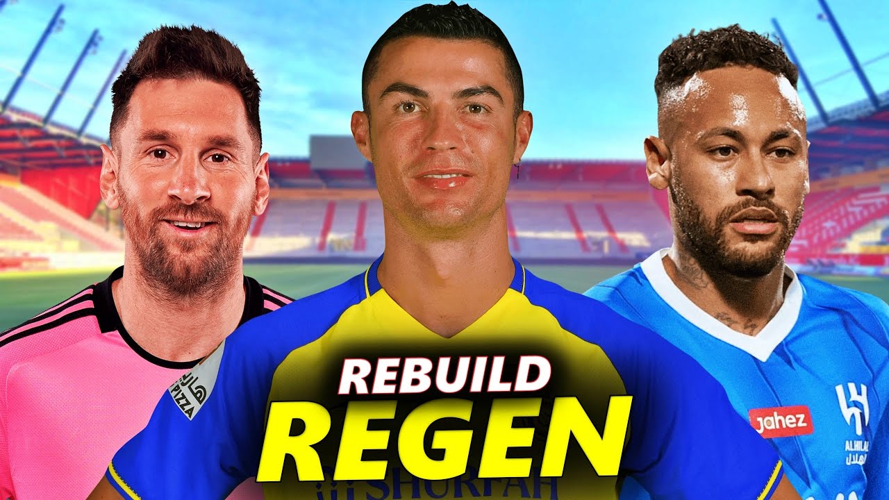 MESSİ NEYMAR RONALDO REGENLERİ HÜCUM HATTI! JAHN REGENSBURG REBUILD! EA FC 25 KARİYER MODU