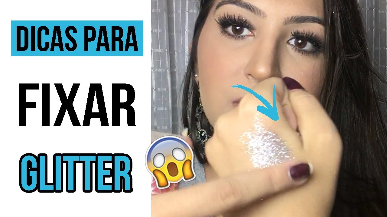 DICA: COMO FIXAR GLITTER NA MAQUIAGEM | Raissa Andrade