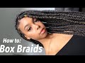 How to do Box Braids on Yourself | Beginner Friendly
