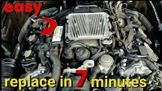 how to replace sparkplug and ignition coil. Mercedes c300 2008 to 2014