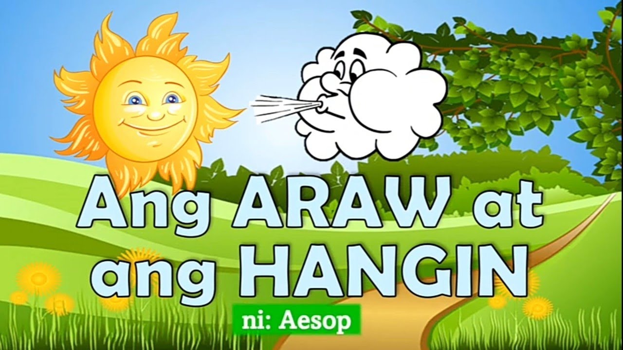 Ang Araw at ang Hangin - kwentong pambata - YouTube