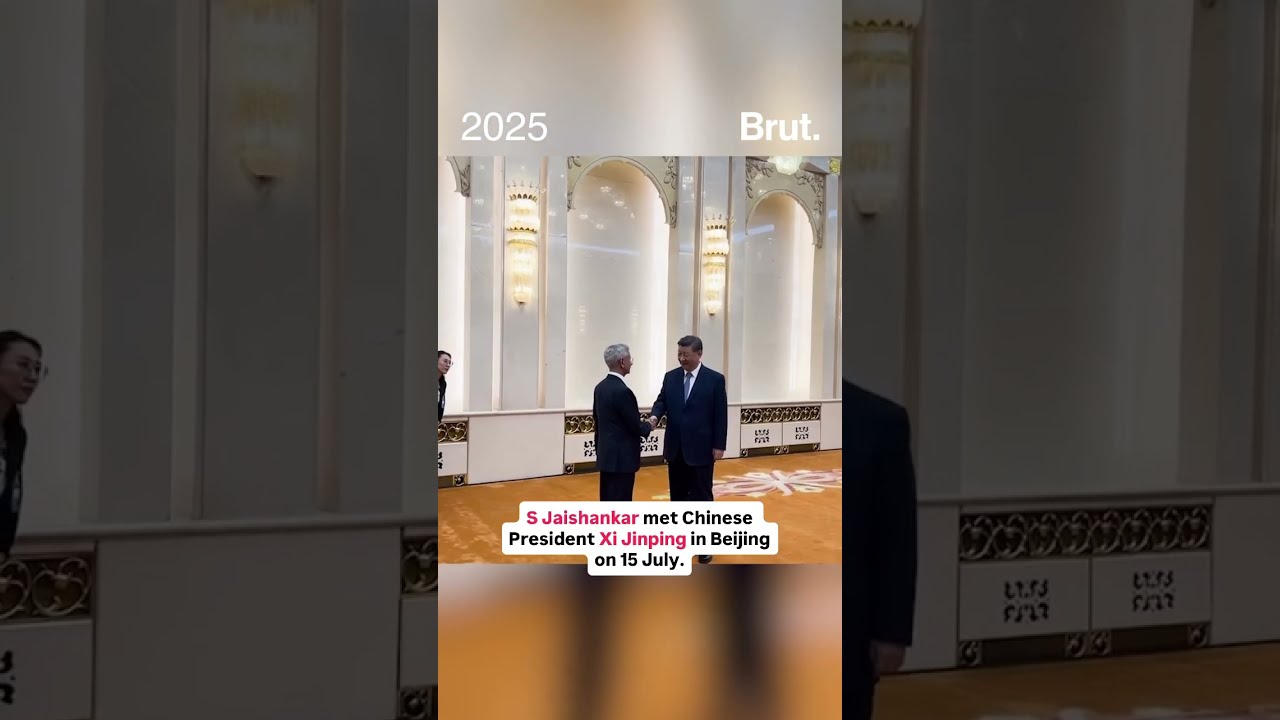 Foreign Minister S Jaishankar Met President Xi Jinping In China 