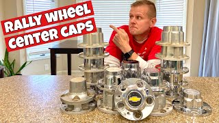 Rally Wheels Center Cap  Differences / Restore