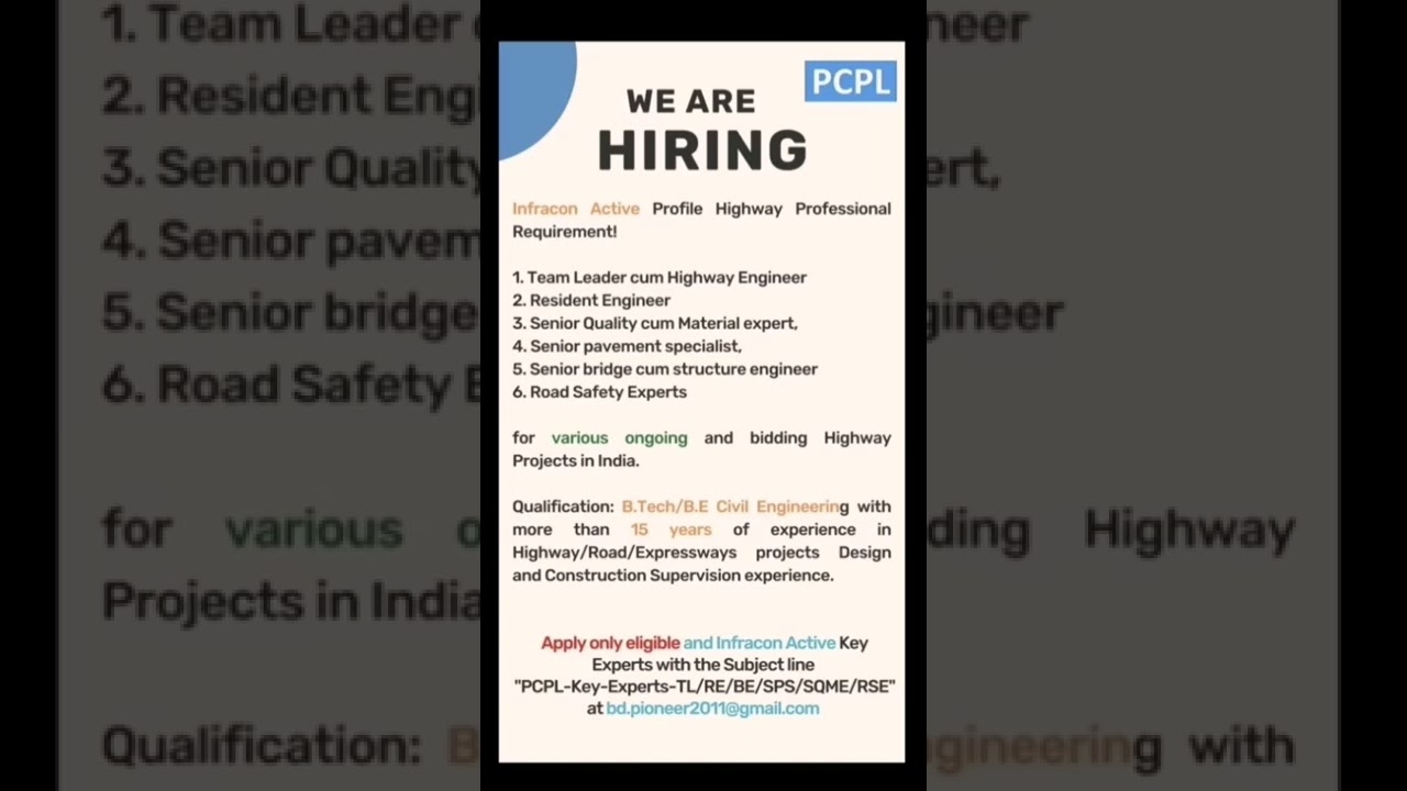 PCPL Construction Jobs