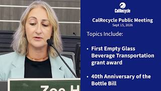 9-15-26 CalRecycle Monthly Public Meeting Guide