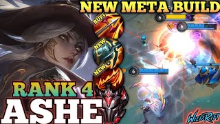 ASHE NEW META BUILD ABUSE! ANNOYING RAIN SHOT ARROW - TOP 4 GLOBAL ASHE BY Cassian - WILD RIFT