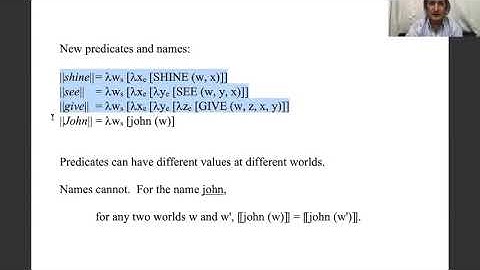 Introduction to Semantics, Chapter 9