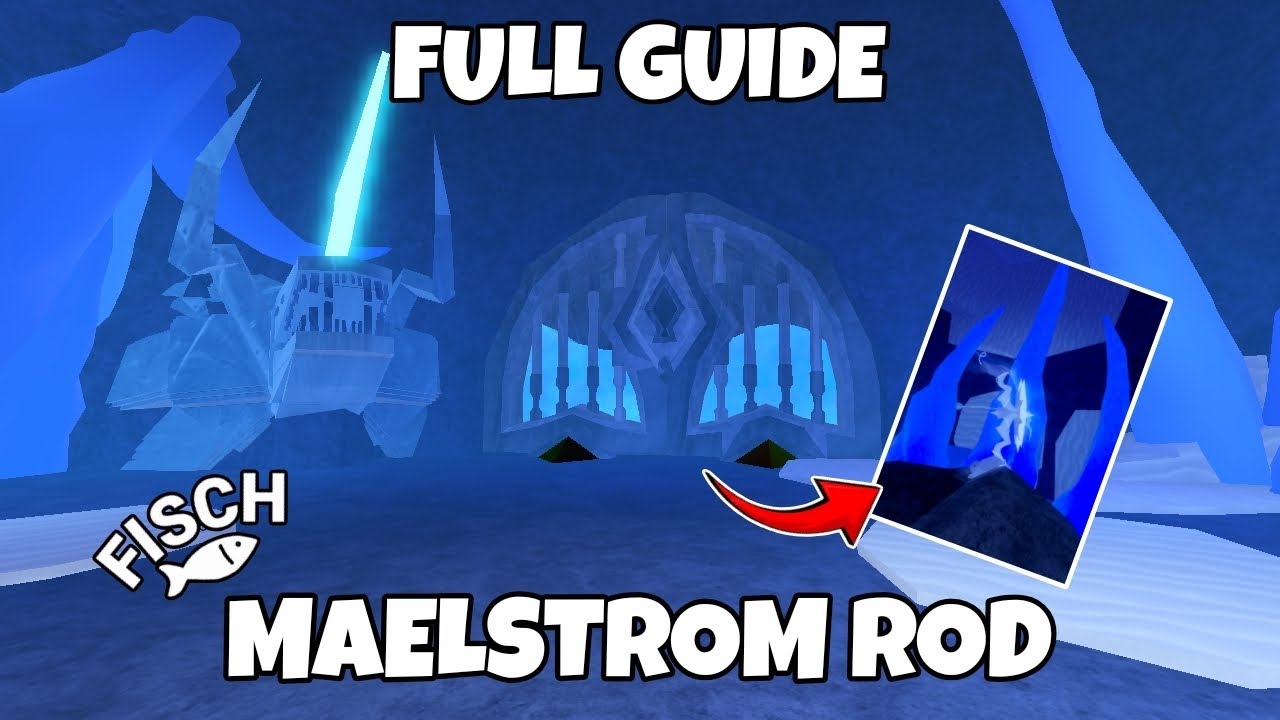 FULL GUIDE HOW TO CATCH NEW CRYOSHOCK SERPENT AND OBTAIN NEW MAELSTROM ROD  IN FISCH - YouTube