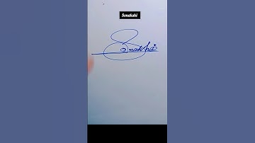 sonakshi name writing style #sonakshi signature✔️ #calligraphy #yrshorts#signature