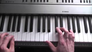 How to play Coldplay - In My Place (Oxfam Acoustic) on piano