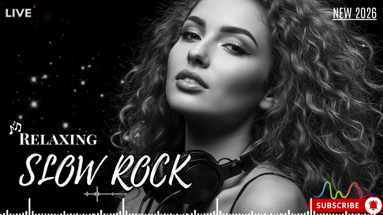 Mellow Slow Rock Vibes with Deep Guitar and Soft Drum Patterns