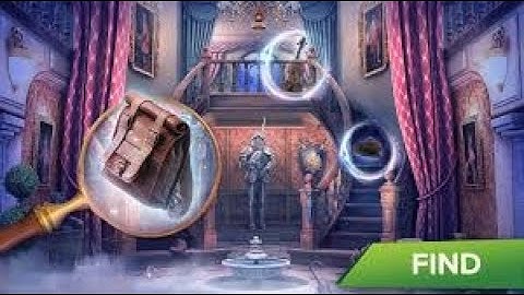 Mystery Manor  hidden objects game | part 1 | detecting the hall |