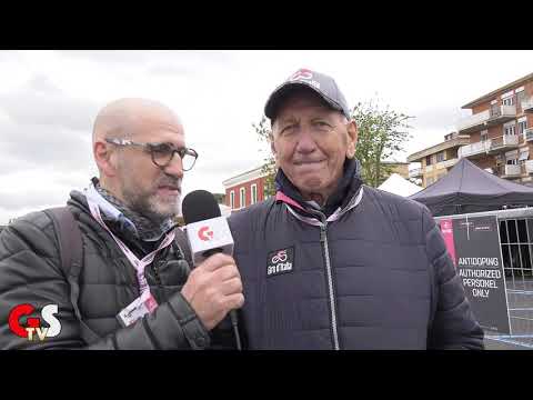 Giro d'Italia 2019 -  Antonio Tajani e Vittorio Adorni