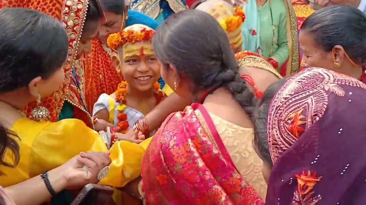 Finally mere dono देवर jiका aaj जनेऊ ho gya #viralvideo#famliytime #fullmashti #devbhoomiuttrakhand 