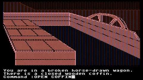 Transylvania for the Atari 8-bit family