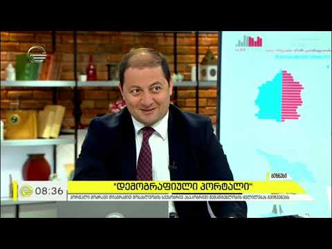 „დემოგრაფიული პორტალი“ - მოსახლეობის სქესობრივ-ასაკობრივი შემადგენლობის საჩვენებლად
