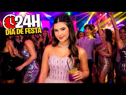 UM DIA INTEIRO COM A CACAU NO DIA DE FESTA DE 15 ANOS  *mostrei tudo