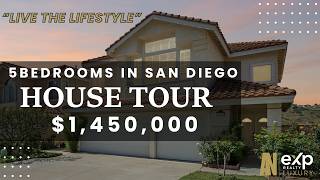 Inside a 5 bedroom San Diego Home in Rancho Penasquitos $1,450,000 Home Tour