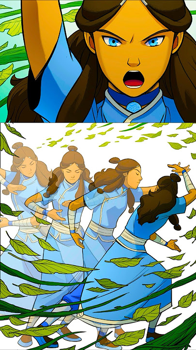 Katara Discovers Plant Bending, A Sub-Element Of Water | Avatar The Last Airbender #avatar #comics