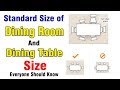 Dining Table Size