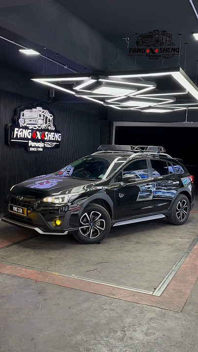 SUBARU XV GT EDITION - EXSPIDER Metal Roof Rack, ORORA LED Projector Fog Lamp (3000K/4300K/5800K)