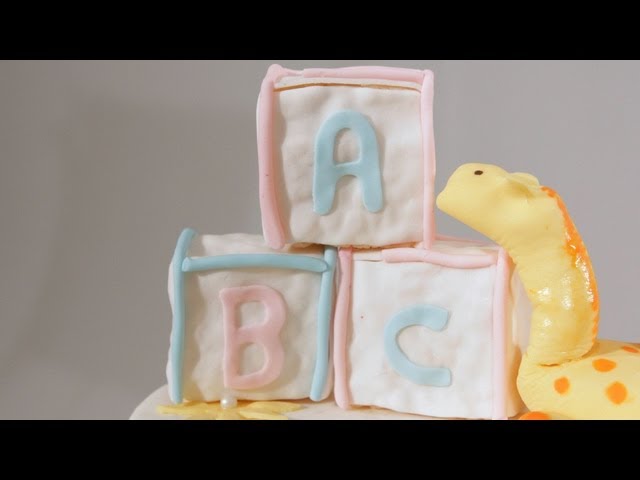 Edible Letter Blocks for Cake Tutorial • Avalon Cakes Online School