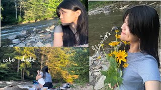 summer vlog: solo river picnic date?| shein tops haul? | best day ever?