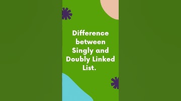 Singly vs Doubly Linked List 🔗 | Key Differences Explained!#shorts #Java #DSA #CodingTips