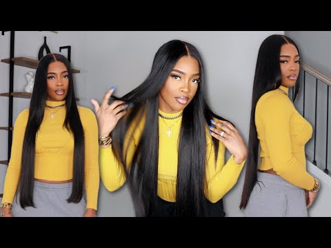Pre Plucked + Bleached! NO Baby Hair 5x5 Closure Wig Install - Beginner Friendly Ft Yolissa Hair
