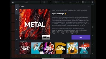 REMIXLIVE by Mixvibes - NEW Metal Expansion Pack Demo for iOS
