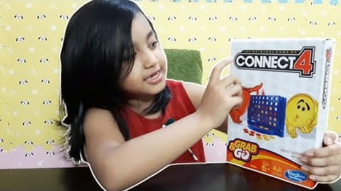 CONNECT 4 GAME/ HOW TO PLAY CONNECT 4/ HASBRO GAME/ GRAB AND GO