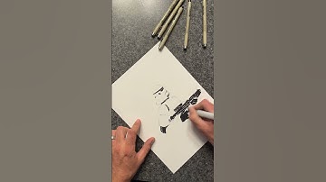 Storm Trooper!!! #drawing #drawsketch #draw #art #sketchdrawing #starwars #stormtrooper #jedi