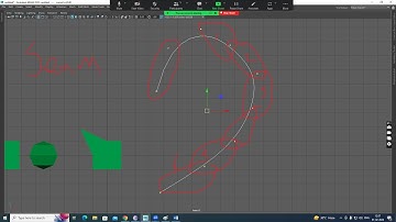 MAYA NURBS Curve INTRO 02