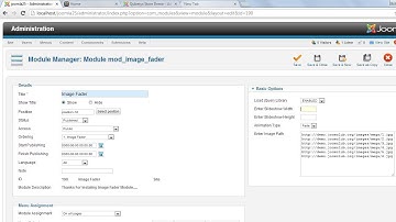 Image Fader Joomla Module