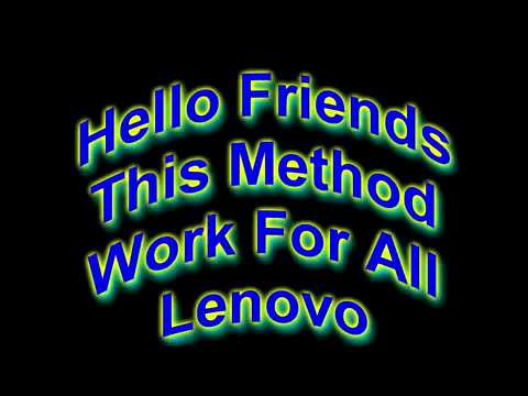 ALL LENOVO GOOGLE ACCOUNT REMOVER 1000%