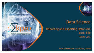 5.Importing and exporting Data in R from Excel File