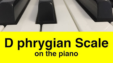 D Phrygian Scale Piano And Music Theory Tutorial✨