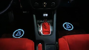 Custom LED Car Floor Mats with Remote Control