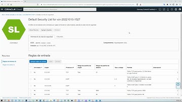 creación de instancia en Oracle