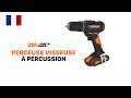 Worx wx371 perceusevisseuse  percussion   fr