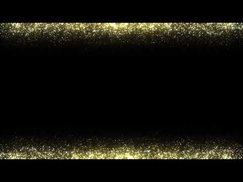 Glowing Golden Dust Particles Background Looped Animation | Free Hd Version Footage