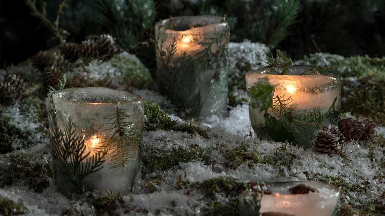 How to Make Ice Lanterns Easily With a DIY Coffee Can Mold