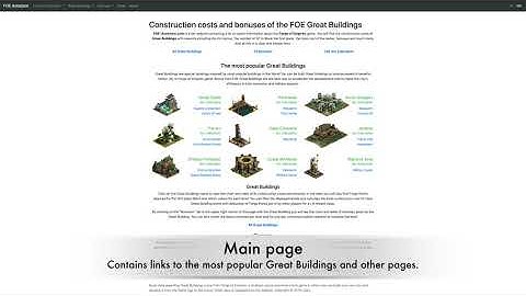 FOE-Assistant.com - Tools review - FoE Arc Calculator and more