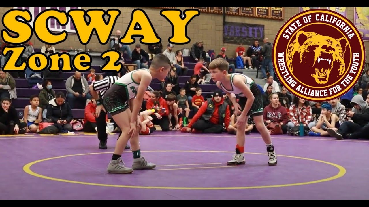 SCWAY Zone 2 YOUTH WRESTLING Tournament 8U 65lbs Final Match Escalon