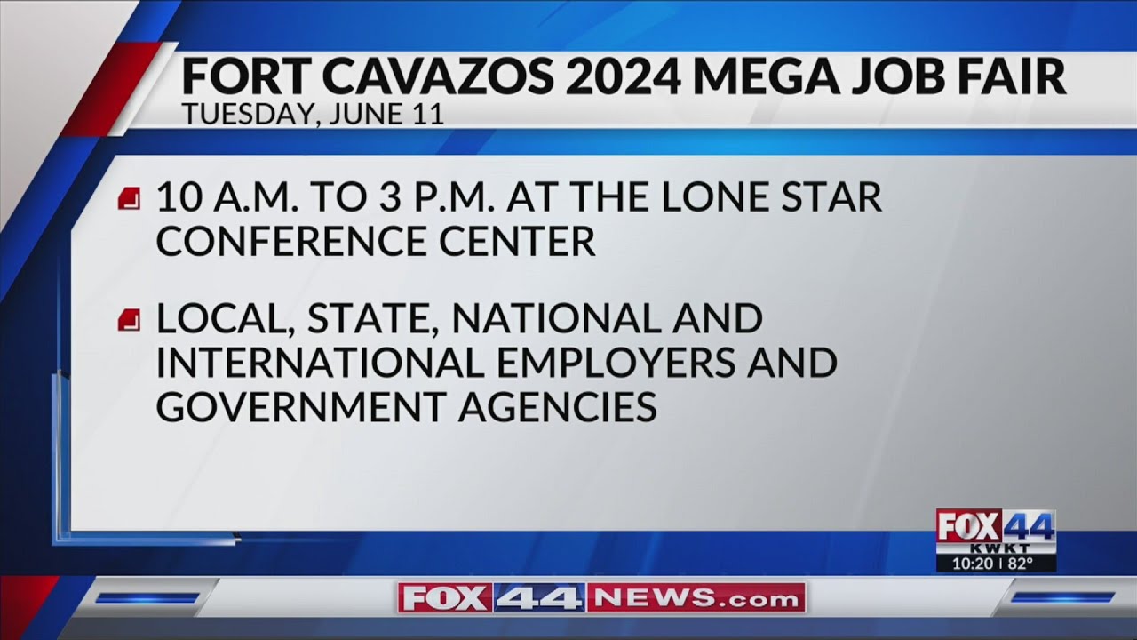 Fort Cavazos hosting 2024 Mega Job Fair